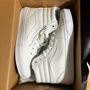 New white high top vans